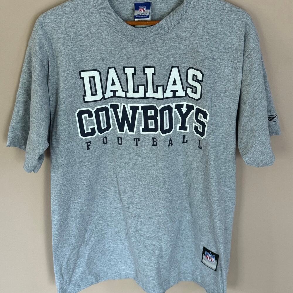 Vintage Reebok On Field Dallas Cowboys NFL Tshirt Large